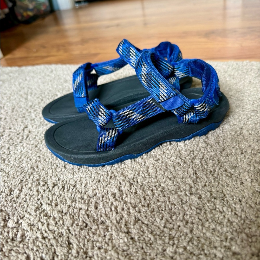Teva Kids Blue and Black Sandals
